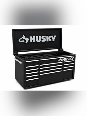 Husky Mini Toolbox Pen And Trinket Holder Desk Top Organizer